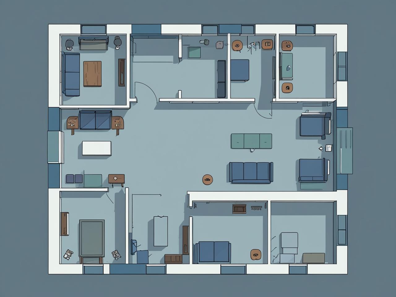Room Sort Floor Plan